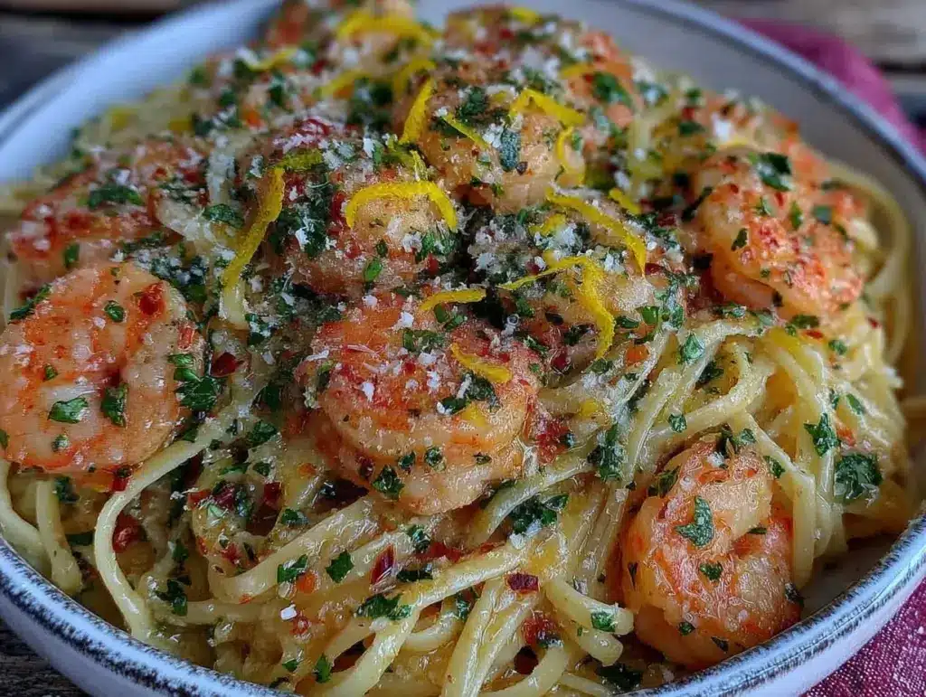 shrimp scampi - featured image