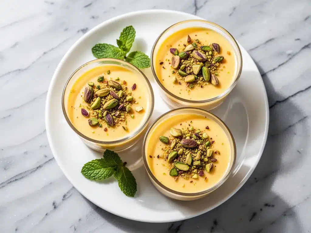 Silky Mango Coconut Panna Cotta: Best No-Bake Dessert 4 silky mango coconut panna cotta preparation steps