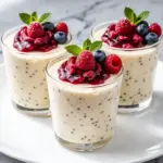 silky vanilla bean cheesecake mousse cups - featured image