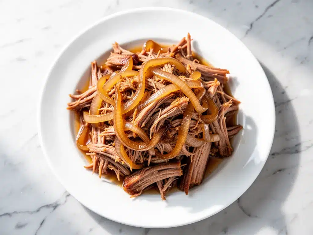 Slow Cooker Apple Cider Pulled Pork: Easy 4-Ingredient Dinner 4 Slow Cooker Apple Cider Pulled Pork preparation steps