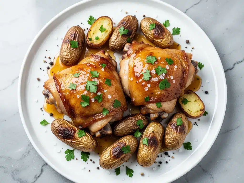 Slow Cooker Honey Garlic Chicken Thighs: 30-Min Meal 4 slow cooker honey garlic chicken thighs preparation steps
