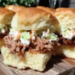 smoked pulled pork sliders - featured image