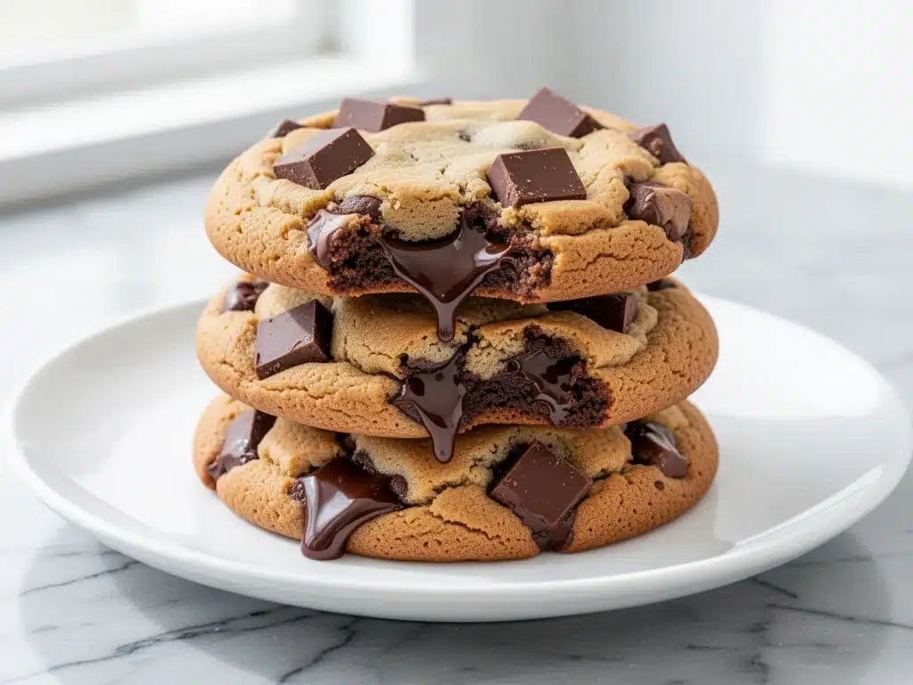 soft-batch bakery-style chocolate chunk cookies - featured image