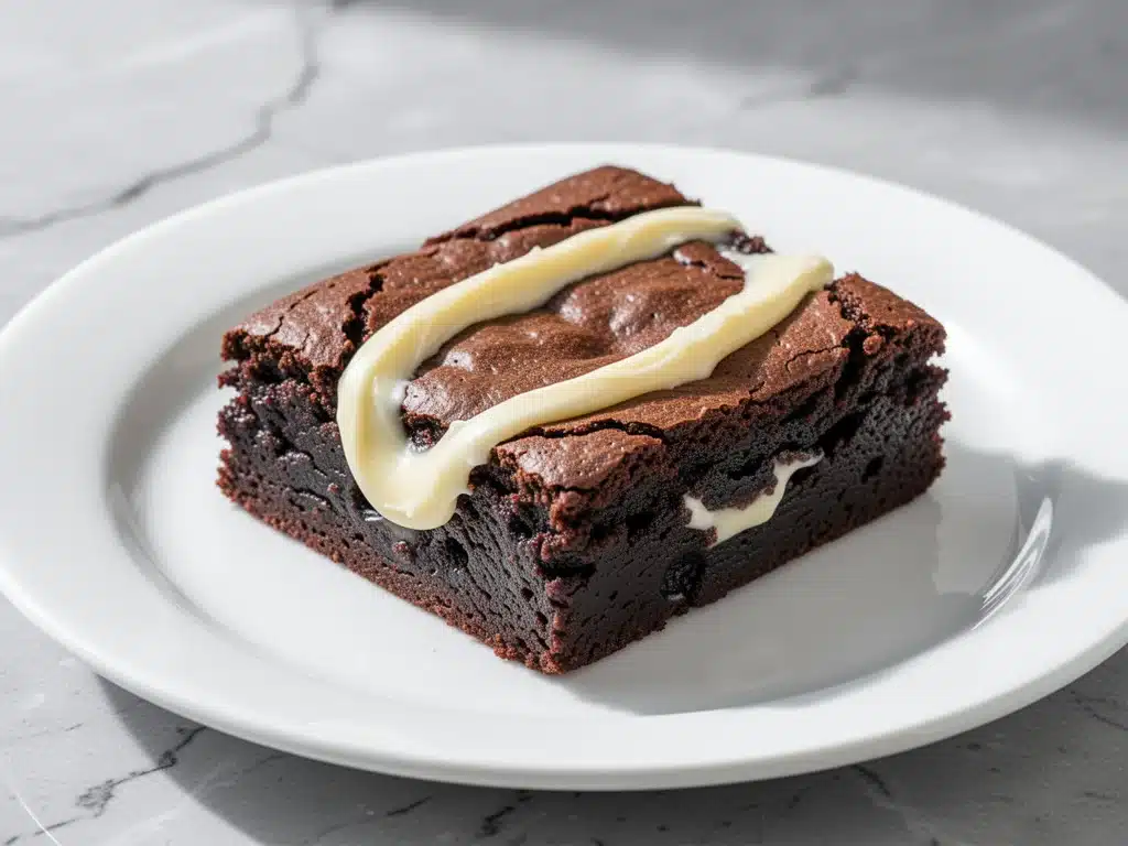 sourdough discard brownies - featured image