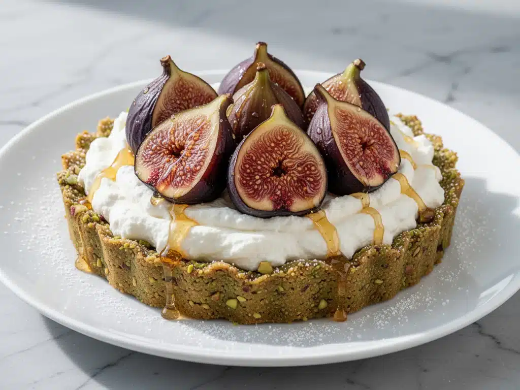 Sukkot Honey Roasted Fig Tart - featured image