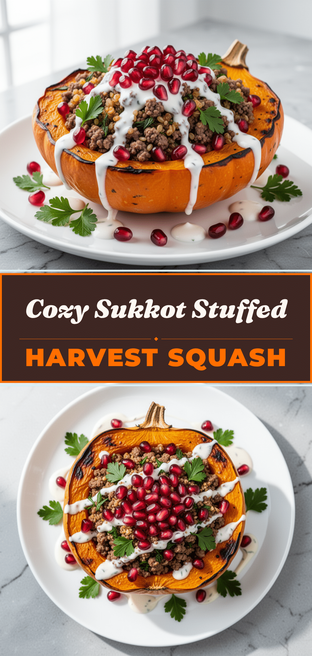 Sukkot Stuffed Harvest Squash: 5 Best Easy Holiday Dinners 5 Sukkot stuffed harvest squash recipe