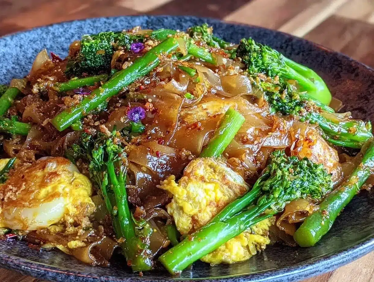 Traditional Thai Pad See Ew: 3-Ingredient Noodles 4 Traditional Thai Pad See Ew preparation steps