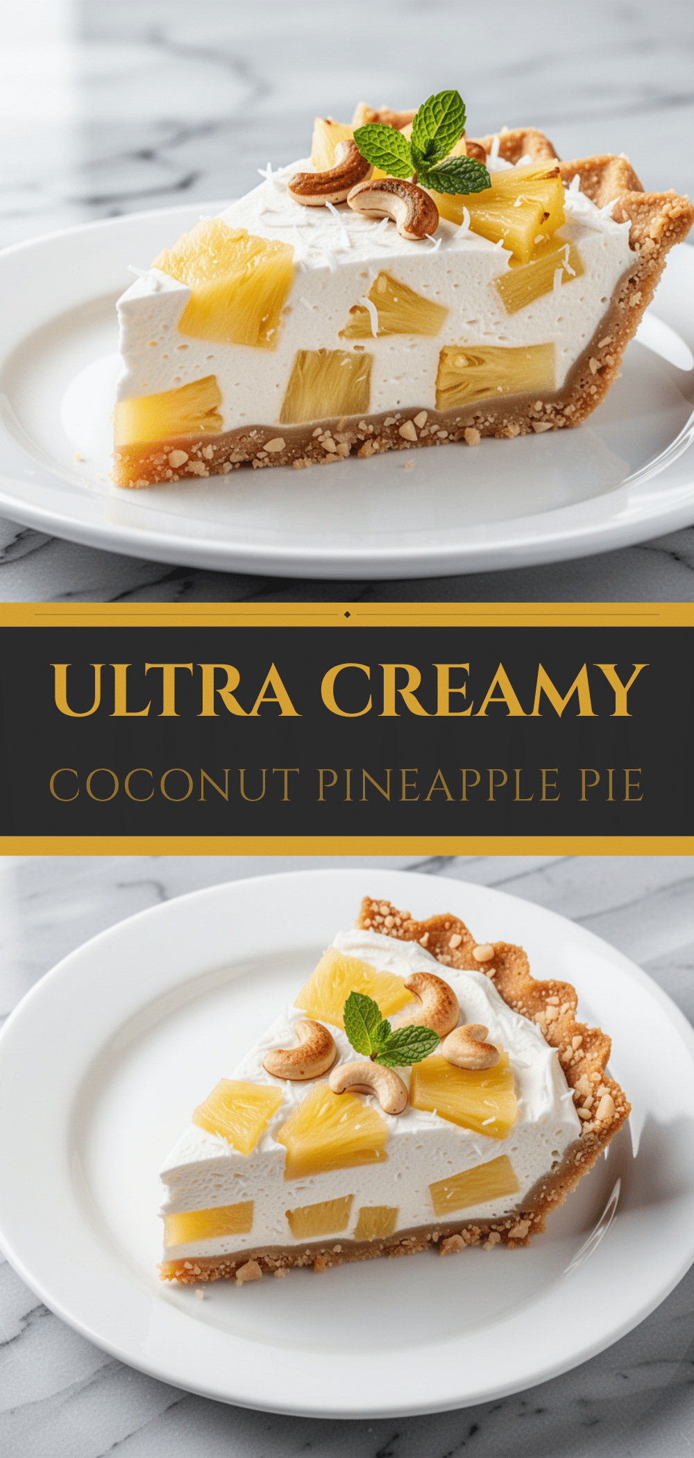 Ultra-Creamy Pineapple Coconut Icebox Pie 5 Ultra-Creamy Pineapple Coconut Icebox Pie recipe