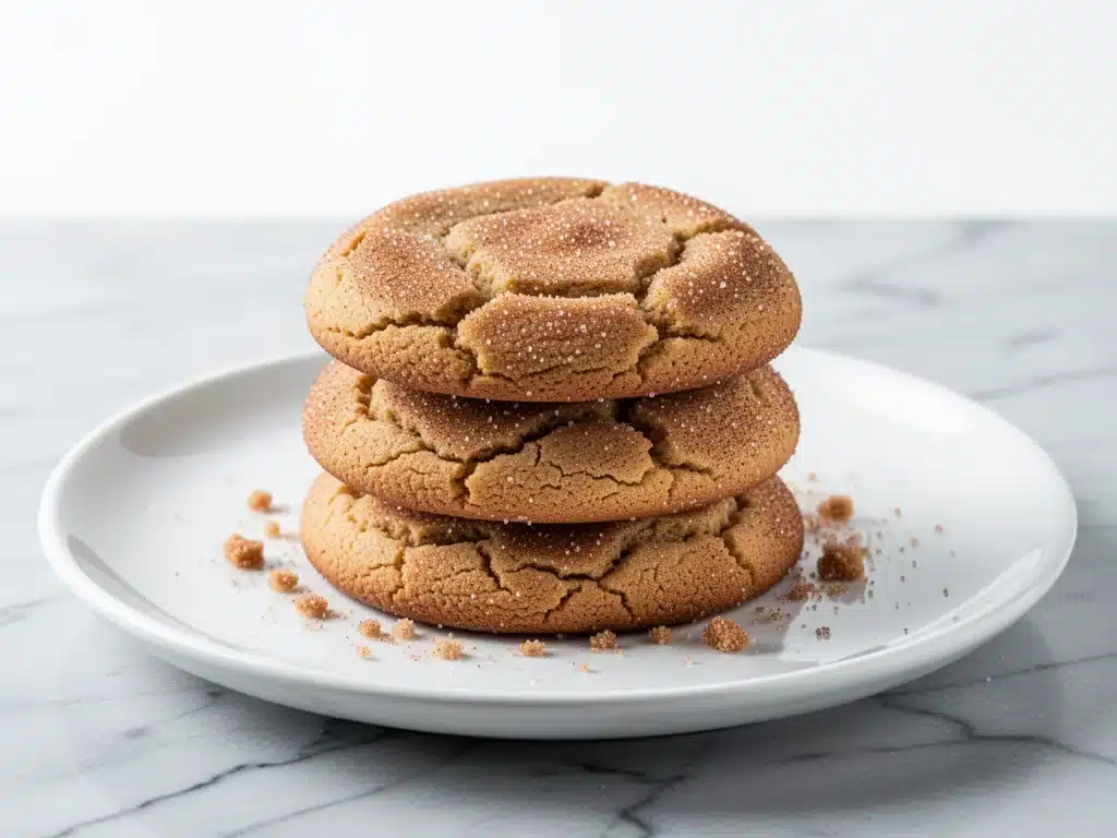 ultra-crisp brown butter snickerdoodles - featured image