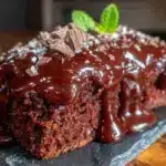 Ultra-Moist Double Chocolate Cake - featured image