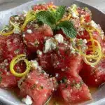 Watermelon Feta Mint Salad - featured image